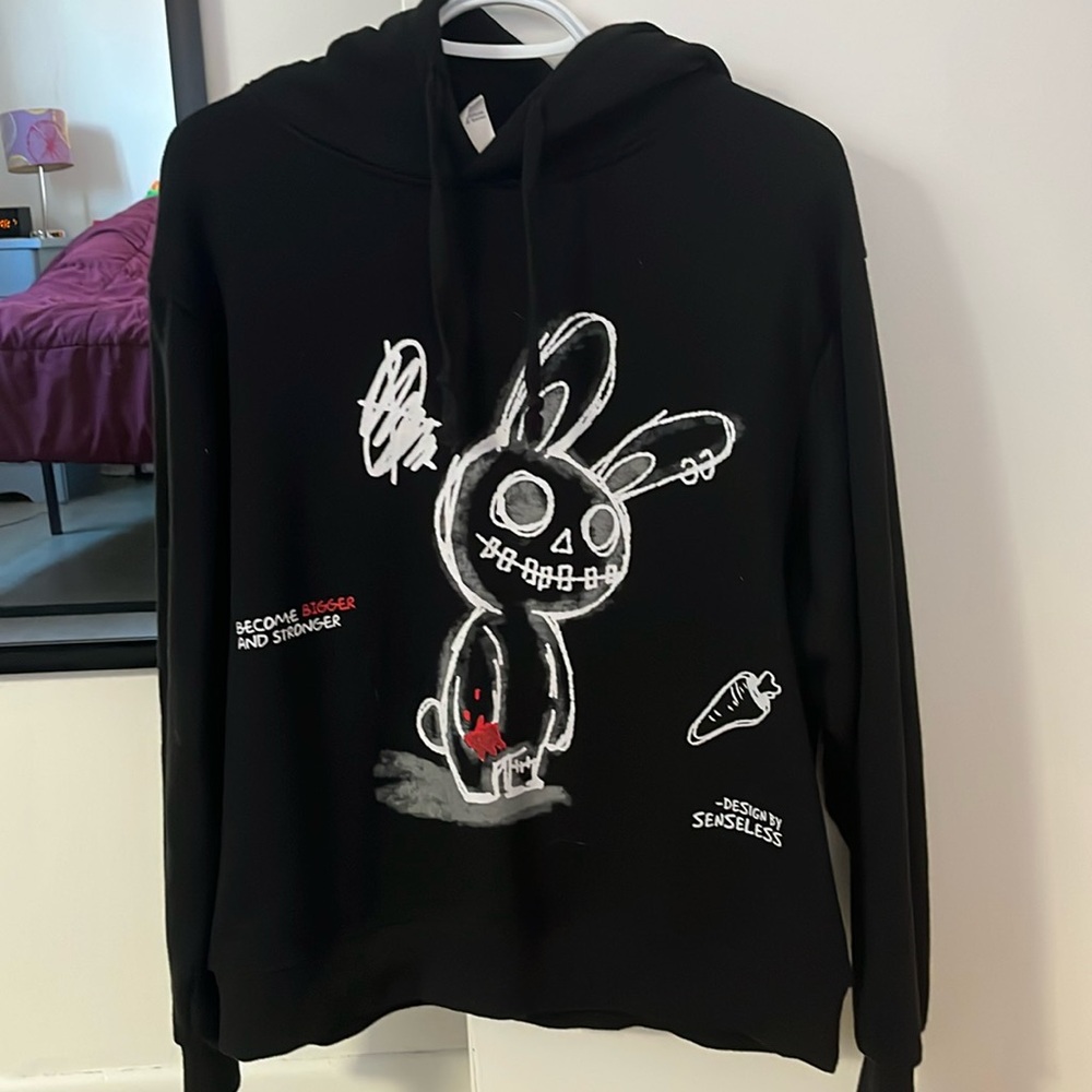Senseless bunny hoodie